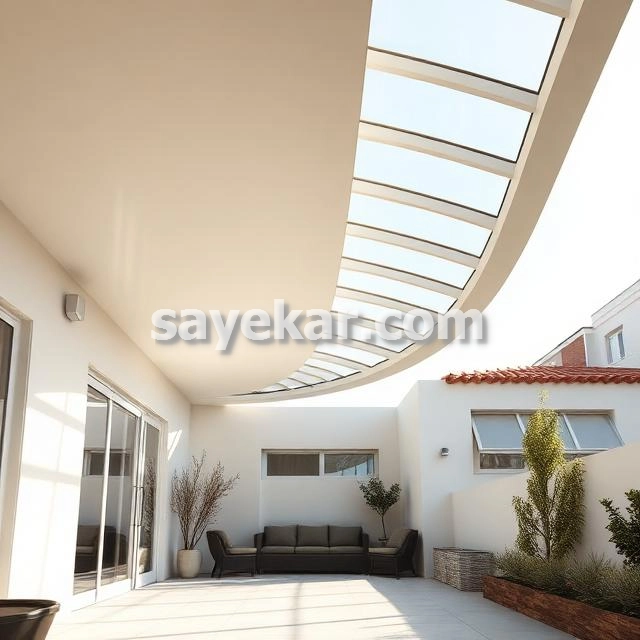 خدمات تعمیر سقف هلالی