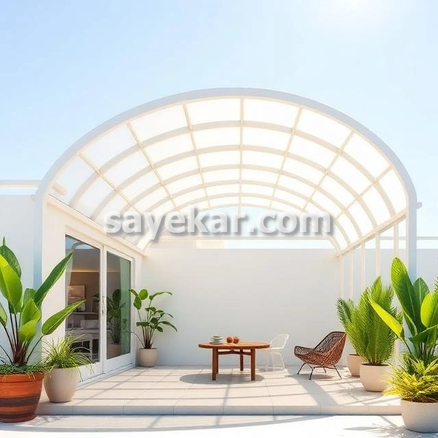 سفارش آنلاین سقف هلالی