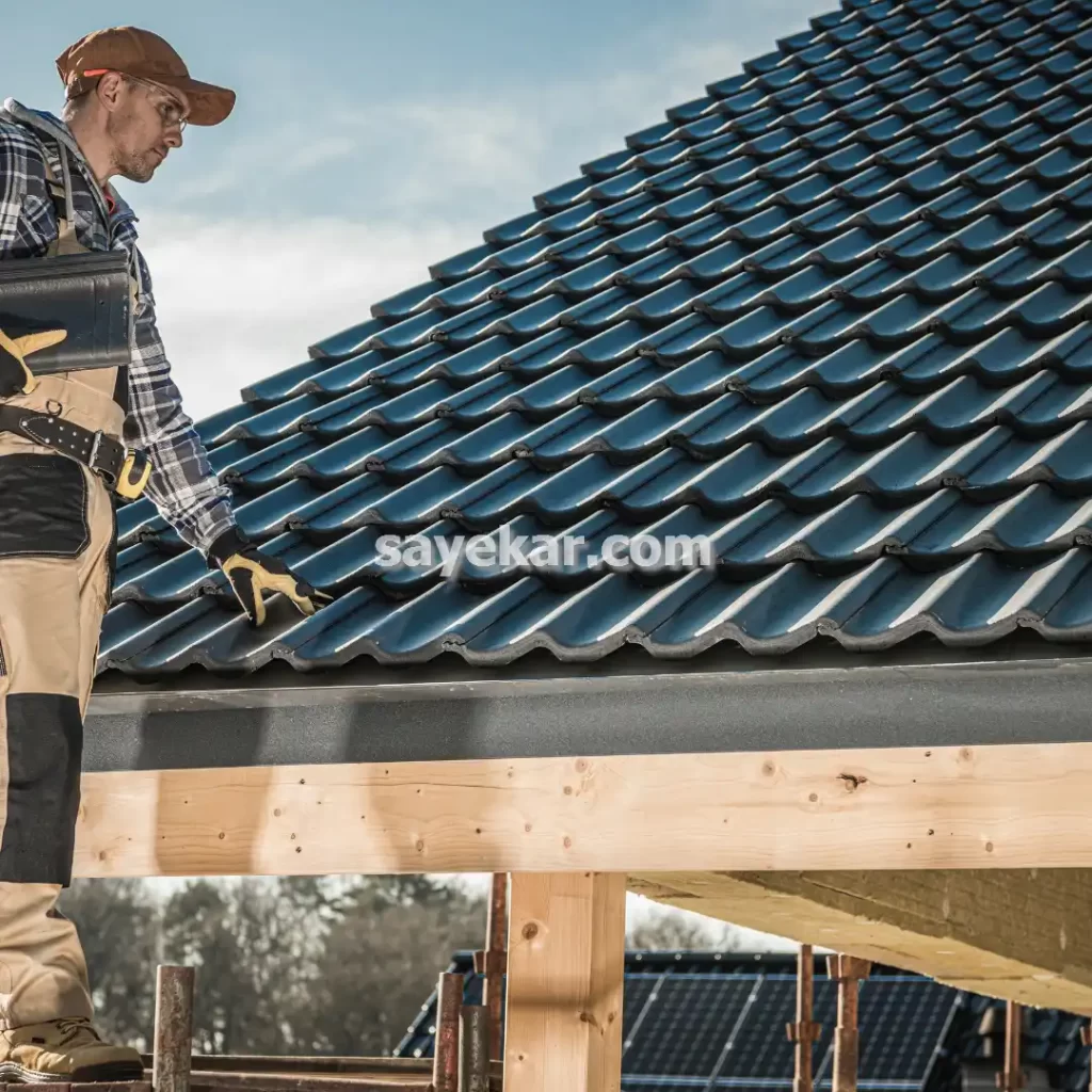 سقف هلالی برای پاسیو در تهران