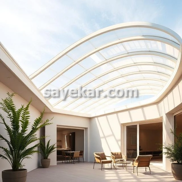 سقف هلالی مناسب سوله و انبار