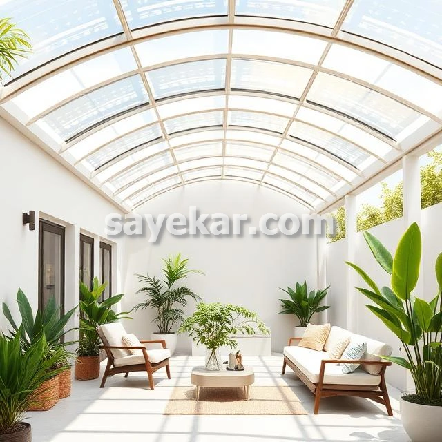 نصب سقف هلالی با کیفیت بالا